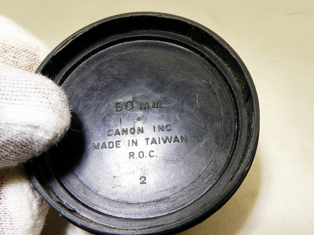 48mm rim Lens Front Cap Canon 50mm ID mm Slip on type OEM Serenar f1.9 85mm