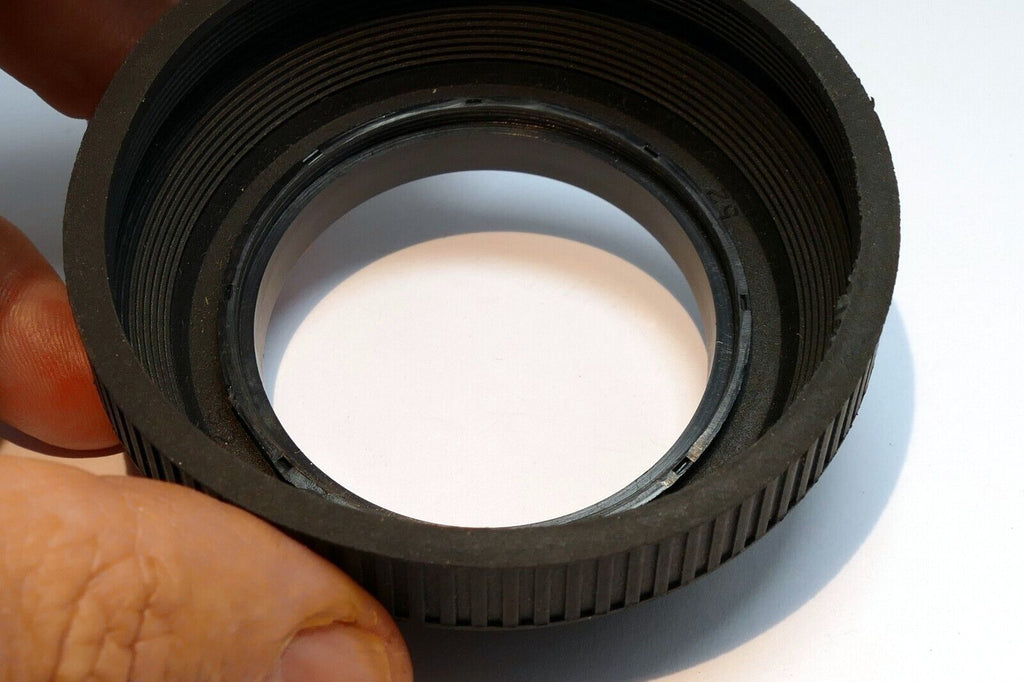 52mm  Rubber Lens Hood Shade collapsible for  50mm f1.8 f1.4