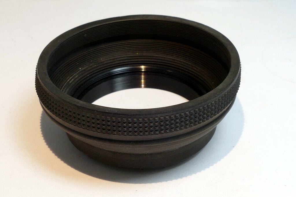 52mm Rubber Hood shade double  threaded
