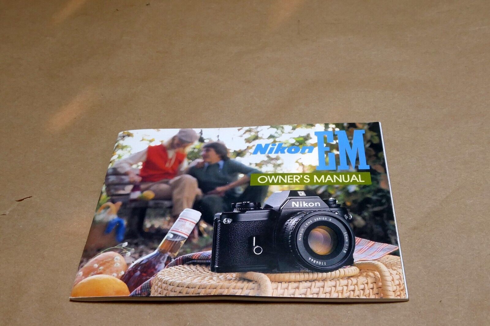 Nikon EL 35mm Photo Guide camera instruction  - OEM 1970's