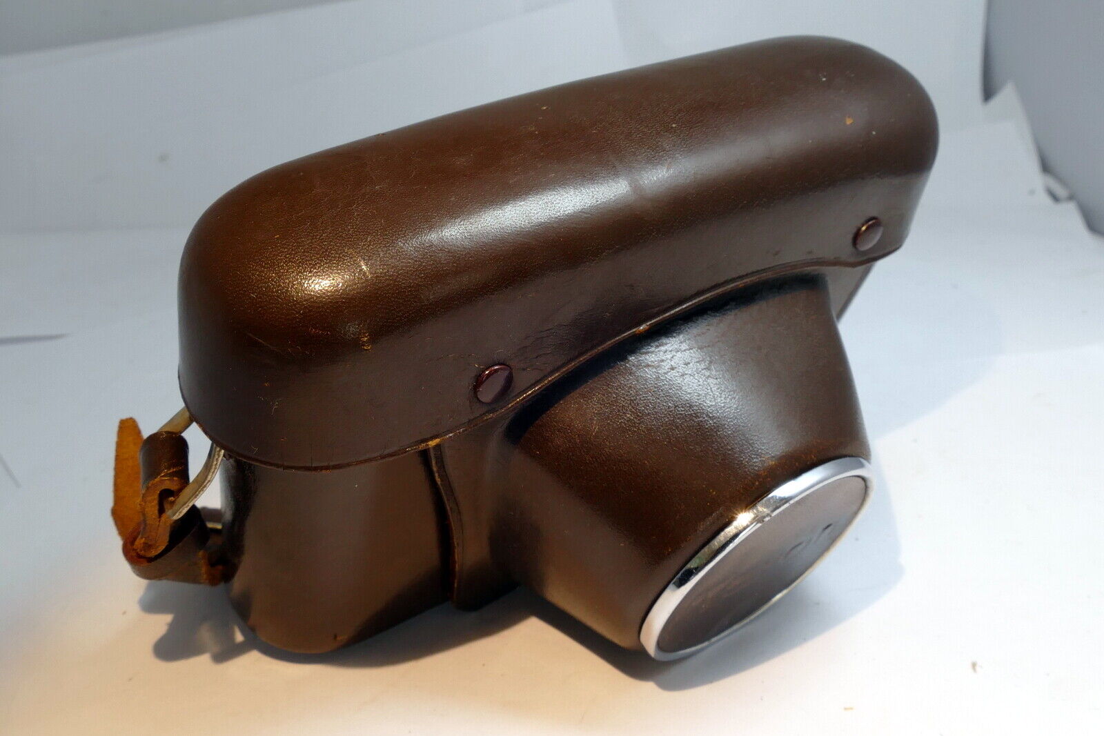 Taron Leather case for 35 camera with Tomioka Lausar 4.5cm f2.8 Lens Rangefinder