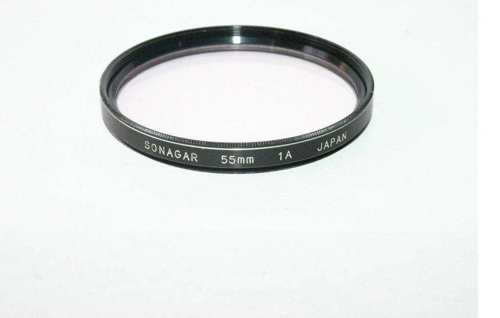 Used Sonagar 55mm 1A Lens Filter Made in Japan 6309012