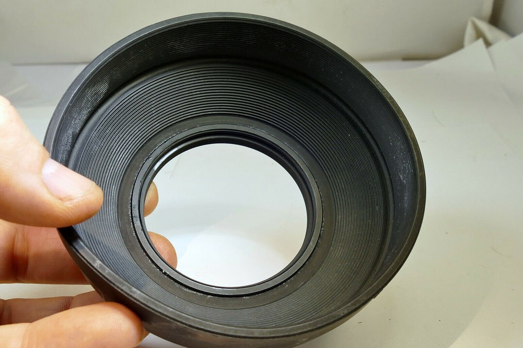 Mamiya 58mm Lens threaded Rubber Hood shade wide angle 55mm f2.8 Sekor C 645