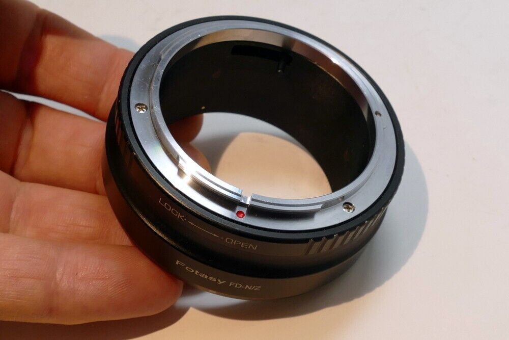 Canon FD FL Lens mount adapter to Nikon Z 6 7 Full frame Mirrorless Camera