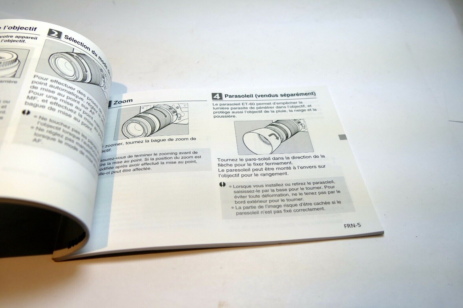 Canon EF-S 55-250mm f4-5.6 IS II Lens Guide Manual EN SP FR JP