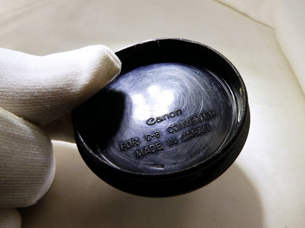 Rear Lens Cap for Canon C-8 Converter 1.6X lens 0.65X slip on 46.5mm ID 50mm OD