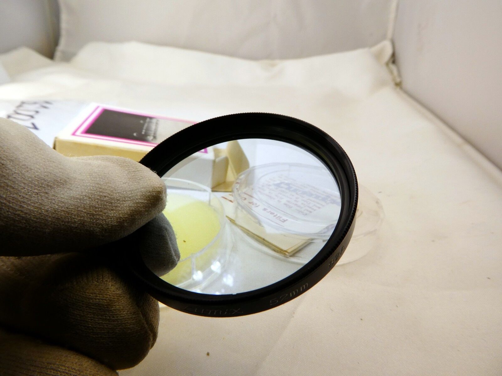 Lumix 82A 52mm Lens Filter Made in Japan H11001 light blue