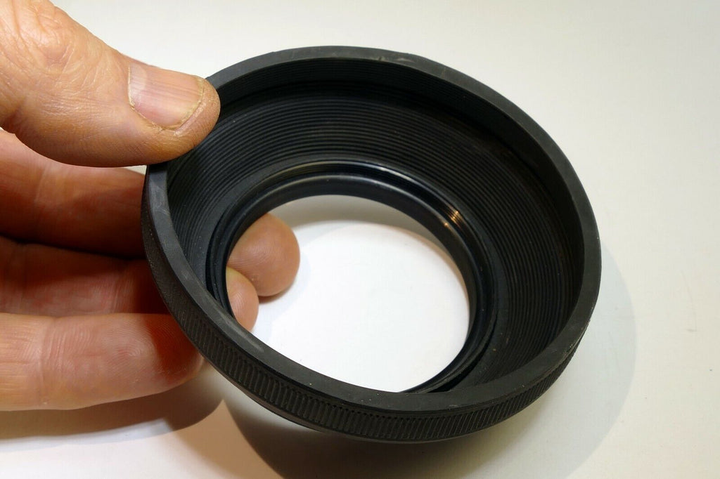 55mm Rubber Lens Hood Shade Collapsible for normal 50mm f1.7 f1.8 lenses