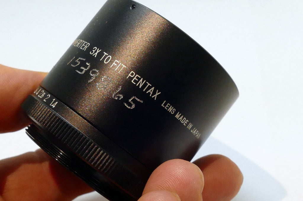 SOLIGOR 3X M42 Lens Tele-converter for Pentax - Universal mount w/ aperture ring
