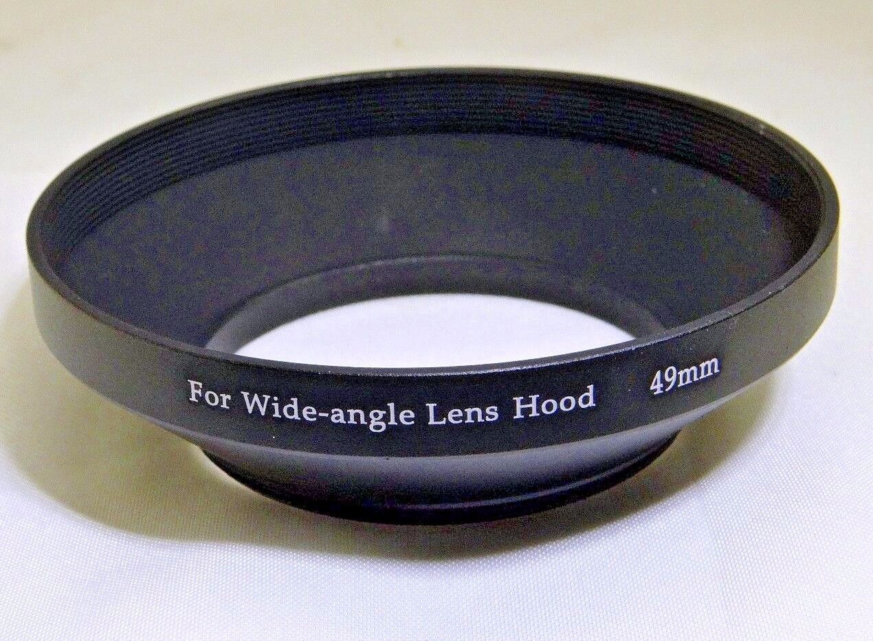 49mm Metal lens hood Wide Angle for 28mm 35mm f2.8 lenses screw in type Takumar