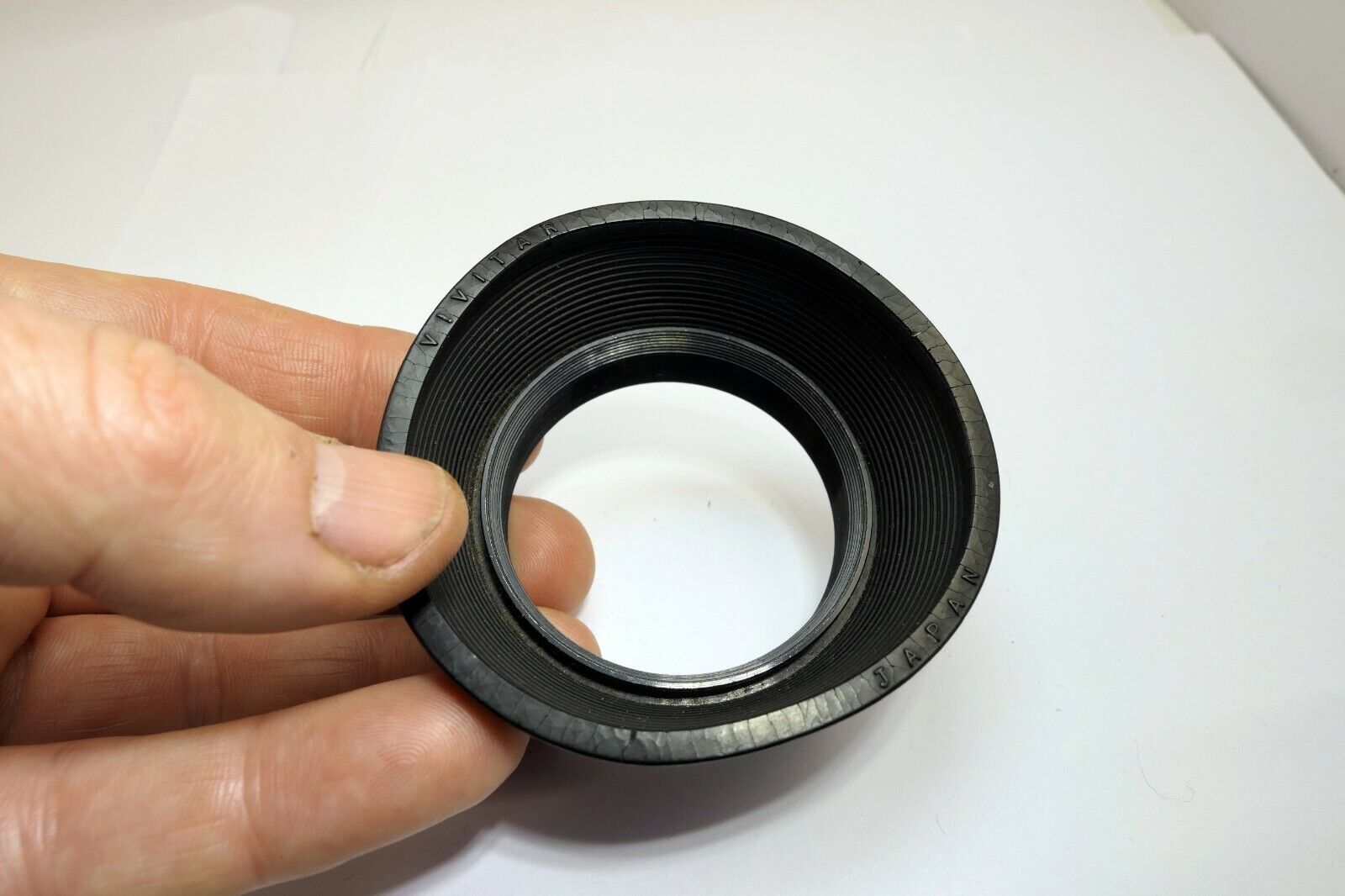 Vivitar 49mm  Rubber Lens Hood Shade  for 50mm f1.8 screw in type