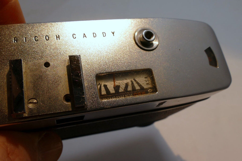 Ricoh Caddy Film 35mm half frame Camera w/ 25mm f2.8 lens - AS IS