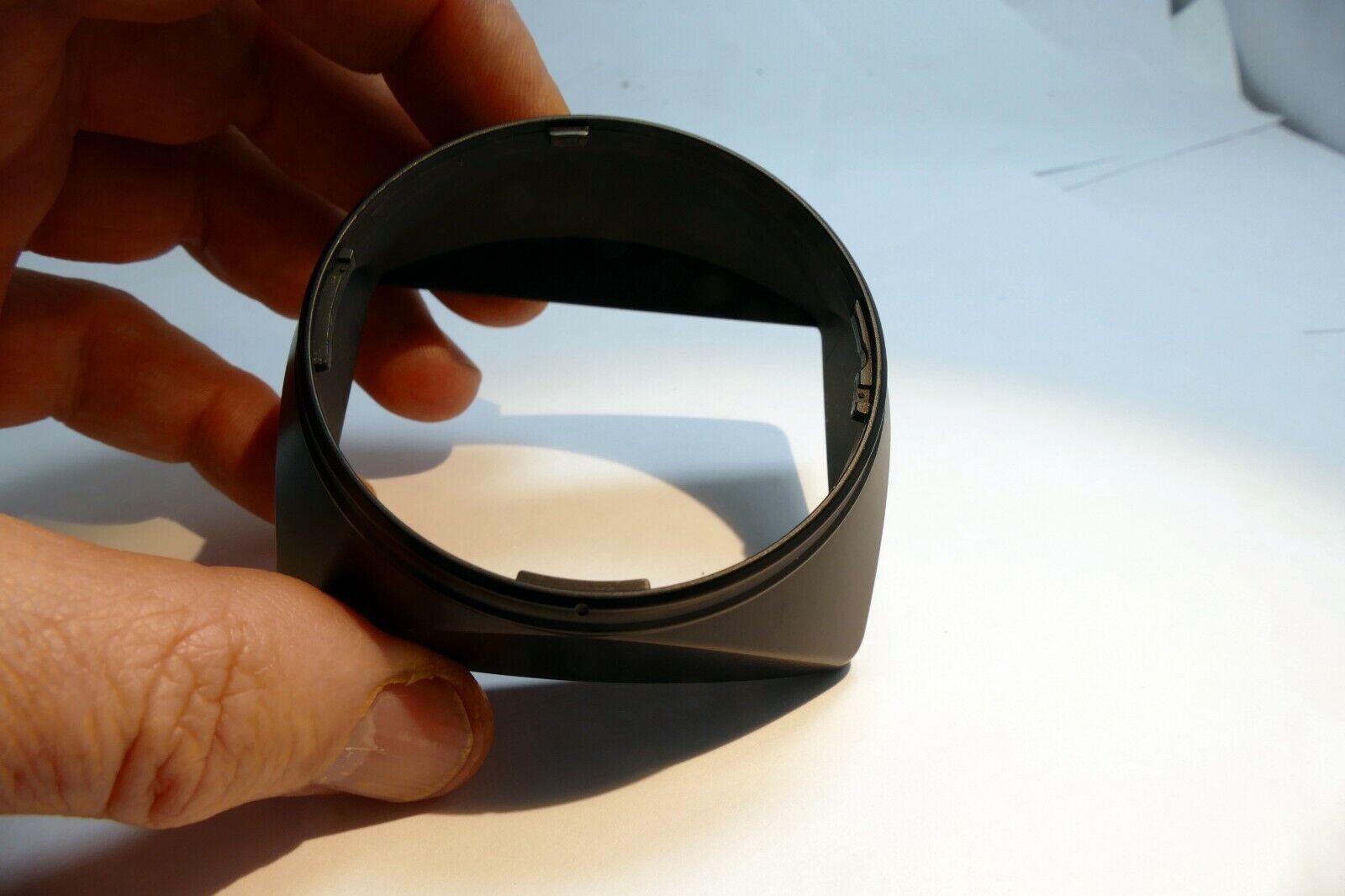 59.5mm ID Plastic Lens hood shade square