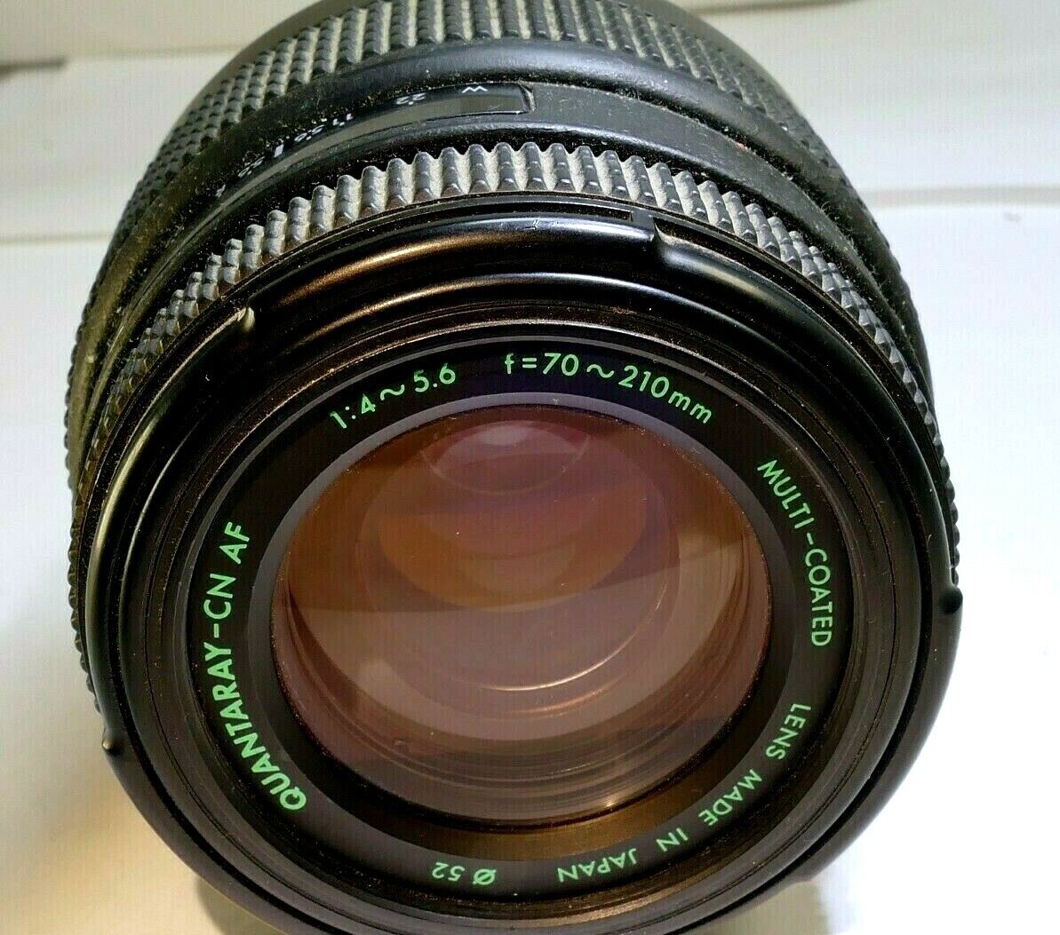 Quantaray 70-210mm f4-5.6 AF Lens for Canon EF - AS IS for arts repair error 99