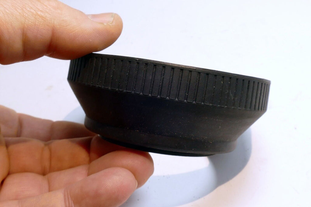 58mm double Threaded Rubber  Lens Hood Shade wide angle for 28mm f2.8