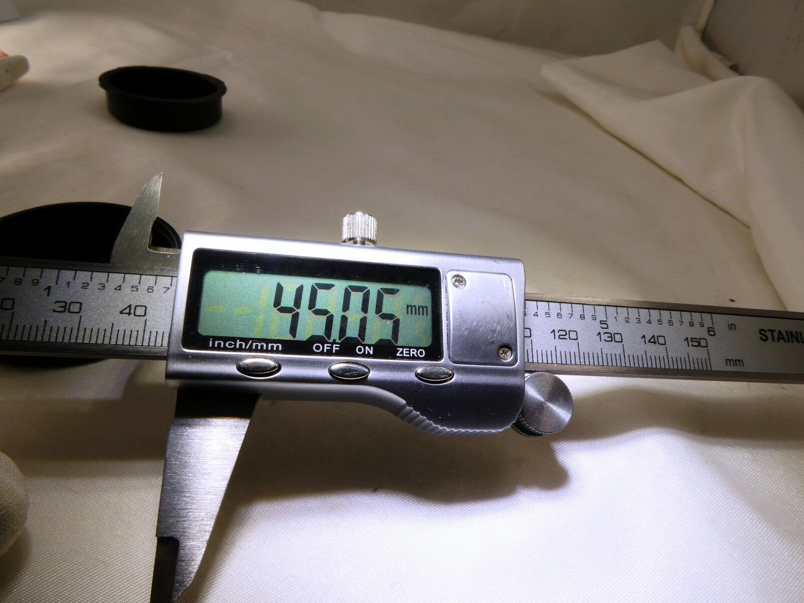 Novoflex 45mm ID Plastic Slip Push On Rear Lens Cap Germany