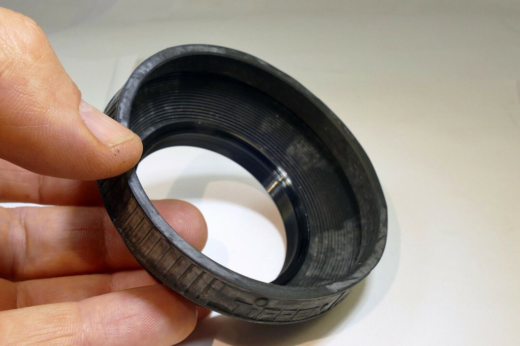 Tiffen 55mm Lens Rubber collapsible Hood shade vintage