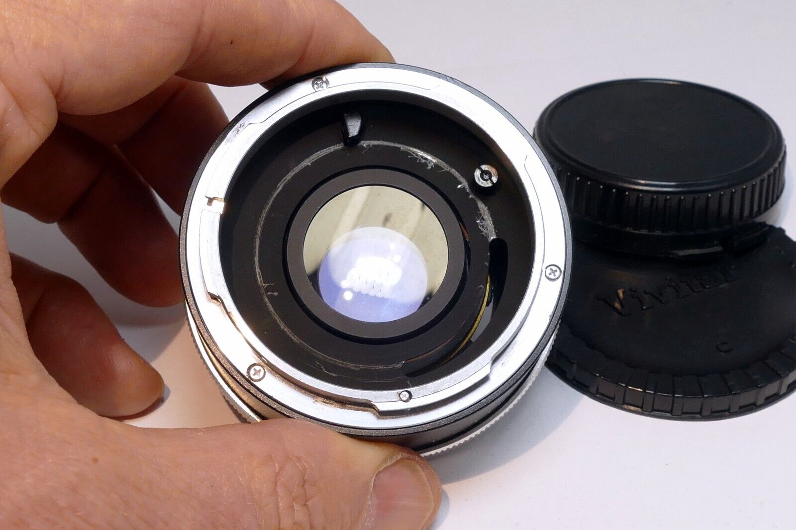 Vivitar Multi-Coated 2X Lens teleconverter for FD Canon mount manual focus lens