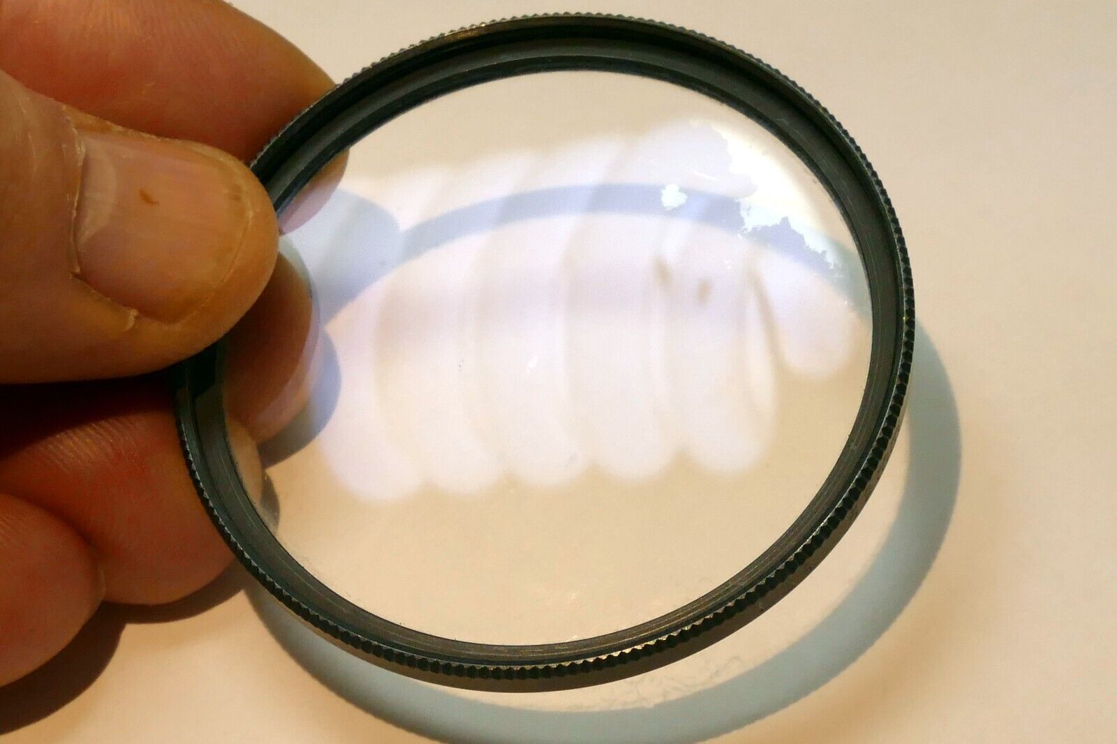 Nikon Nikkor 52mm L39 Filter UV Haze  - genuine , with coating separation