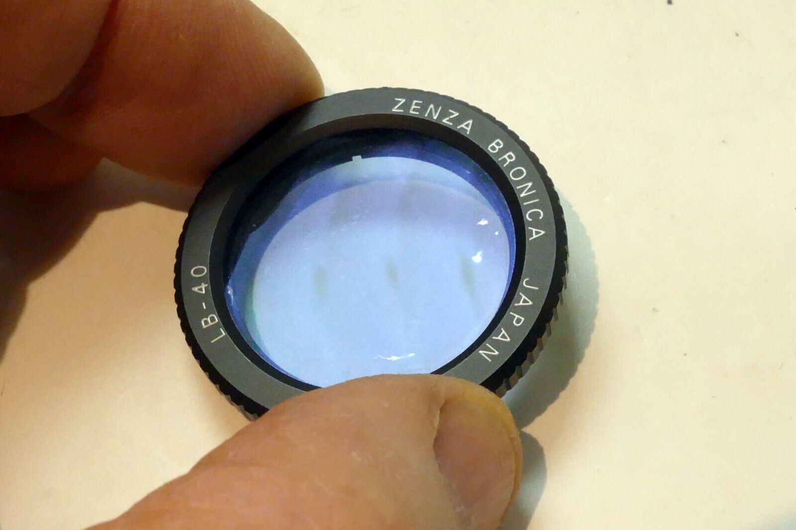 Bronica 32.5mm LB-40 Blue Lens Filter for 30mm PE Zenza - Genuine OEM S2A