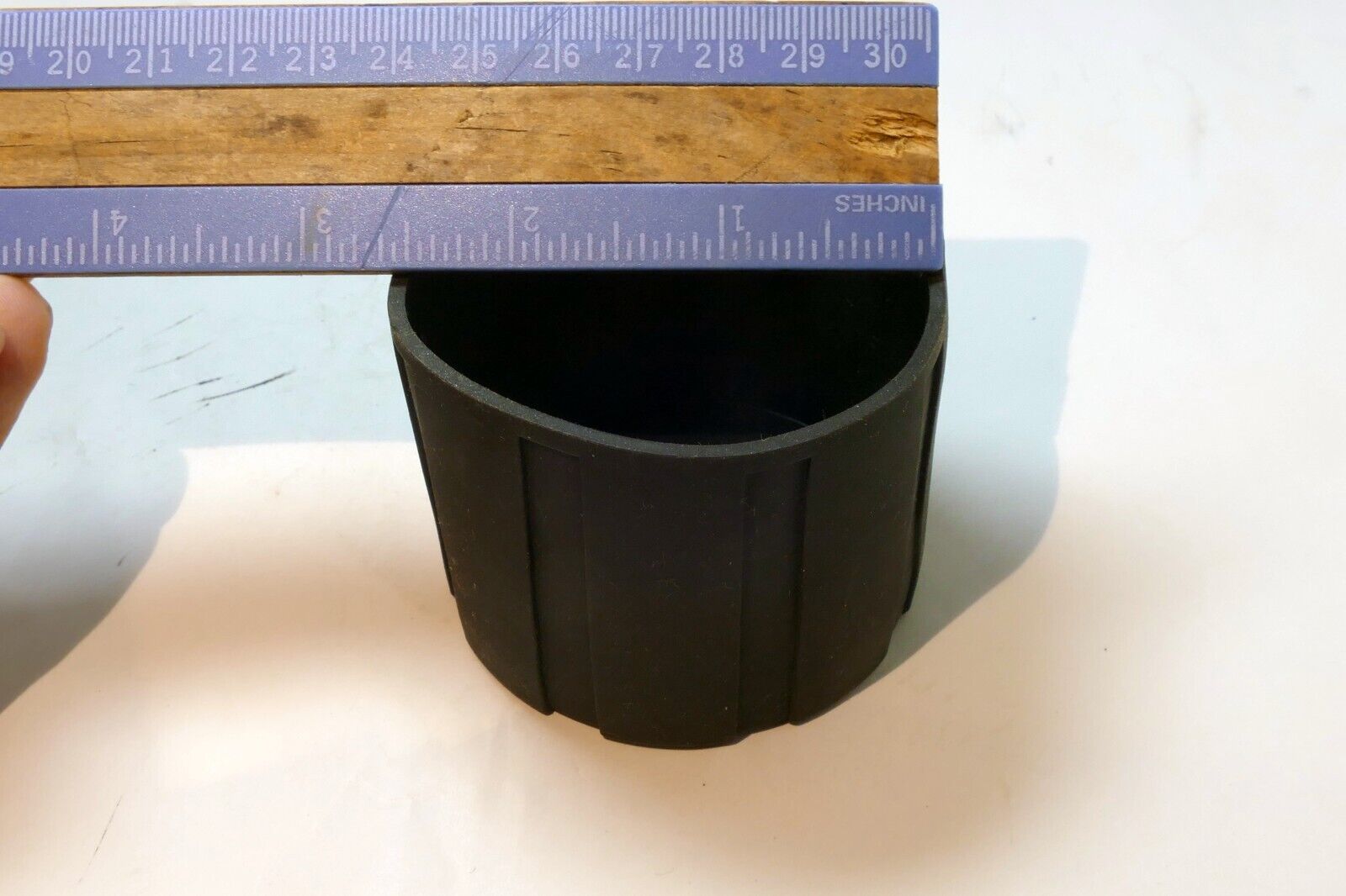 Silicone rubber Soft Black Lens case for 50mm f1.8 lens small 5X6cm cap
