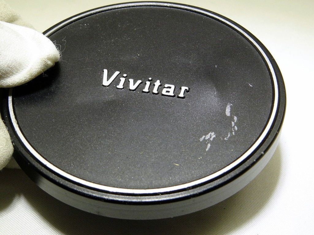 Vivitar 75.5 ID Metal Front lens Cap slip on type  metal