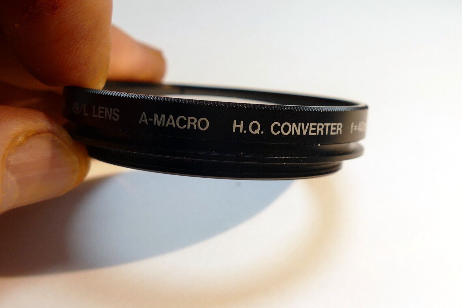 Olympus IS/L A-Macro 40cm +2.5 Converter Lens Close-Up Filter 49mm screw in