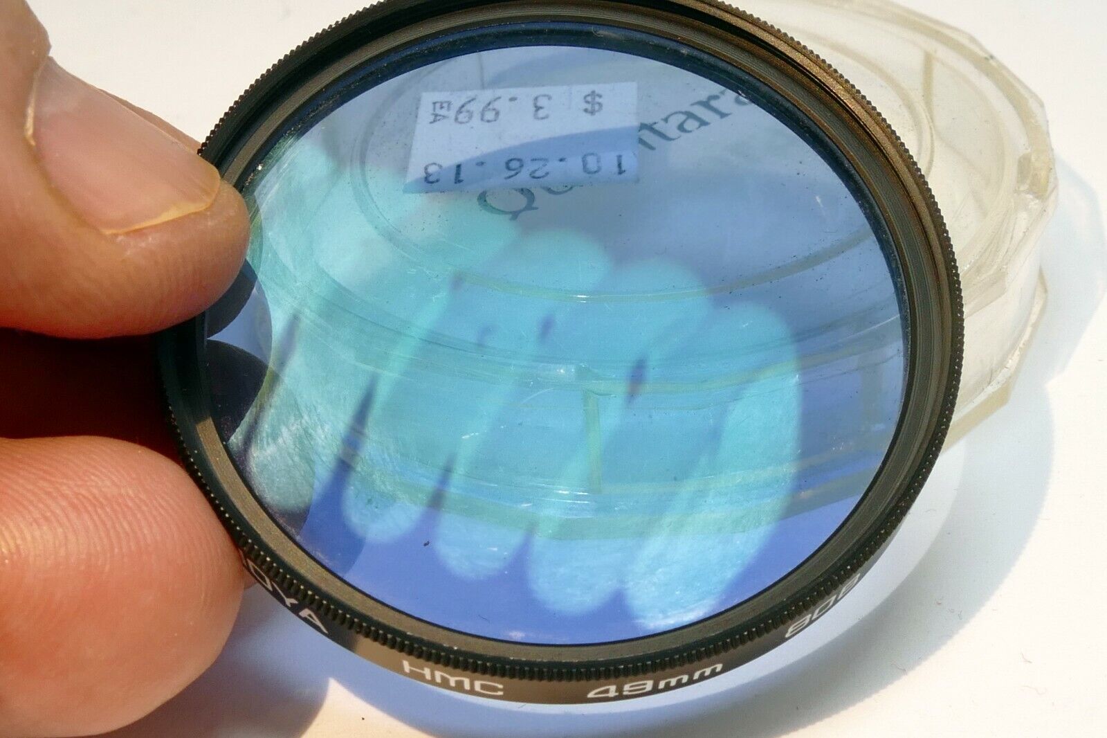 Hoya  HMC 80B 49mm Filter  Blue multi-coated