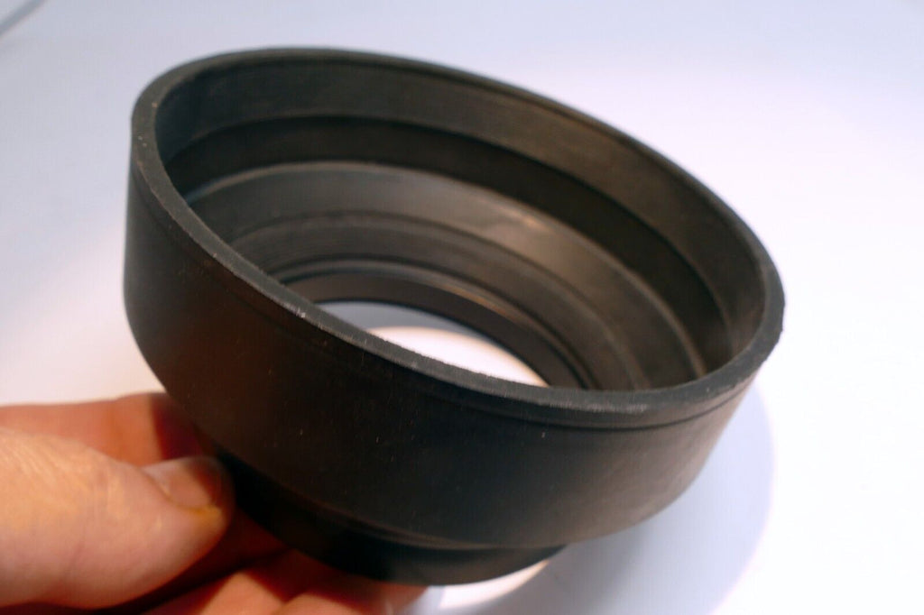 77mm Female Thread Lens Hood Shade rubber collapsible threaded