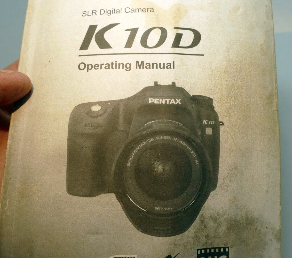 Pentax  K10D Digital Camera Operating Manual Instructions Guide