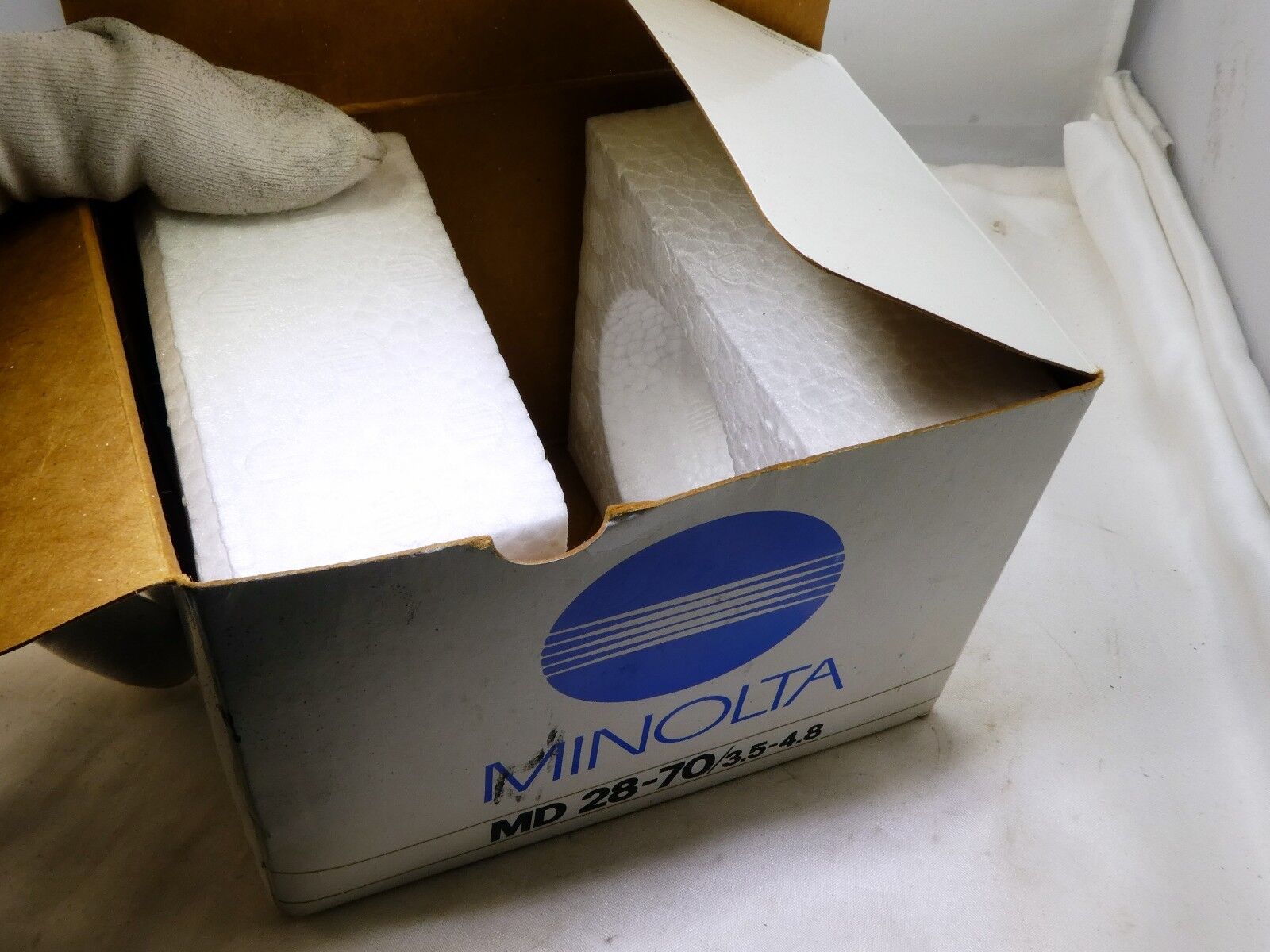 Empty Box for Minolta MD 28-70mm f3.5-4.8  LENS With Sponge Foam insert