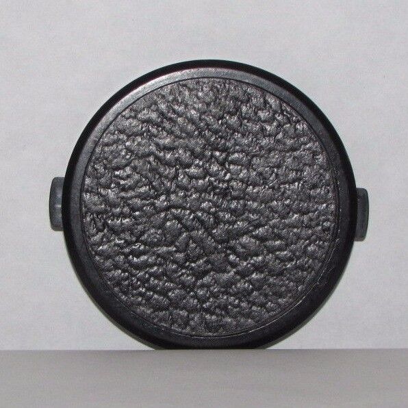58mm Lens Front Cap snap on type plastic Black  made in Taiwan
