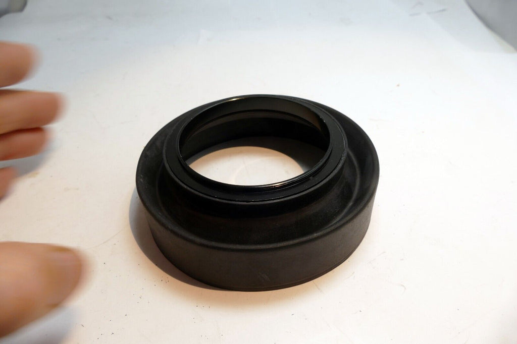 67mm Rubber Lens Hood Shade double threaded 3-way wide angle & telephoto
