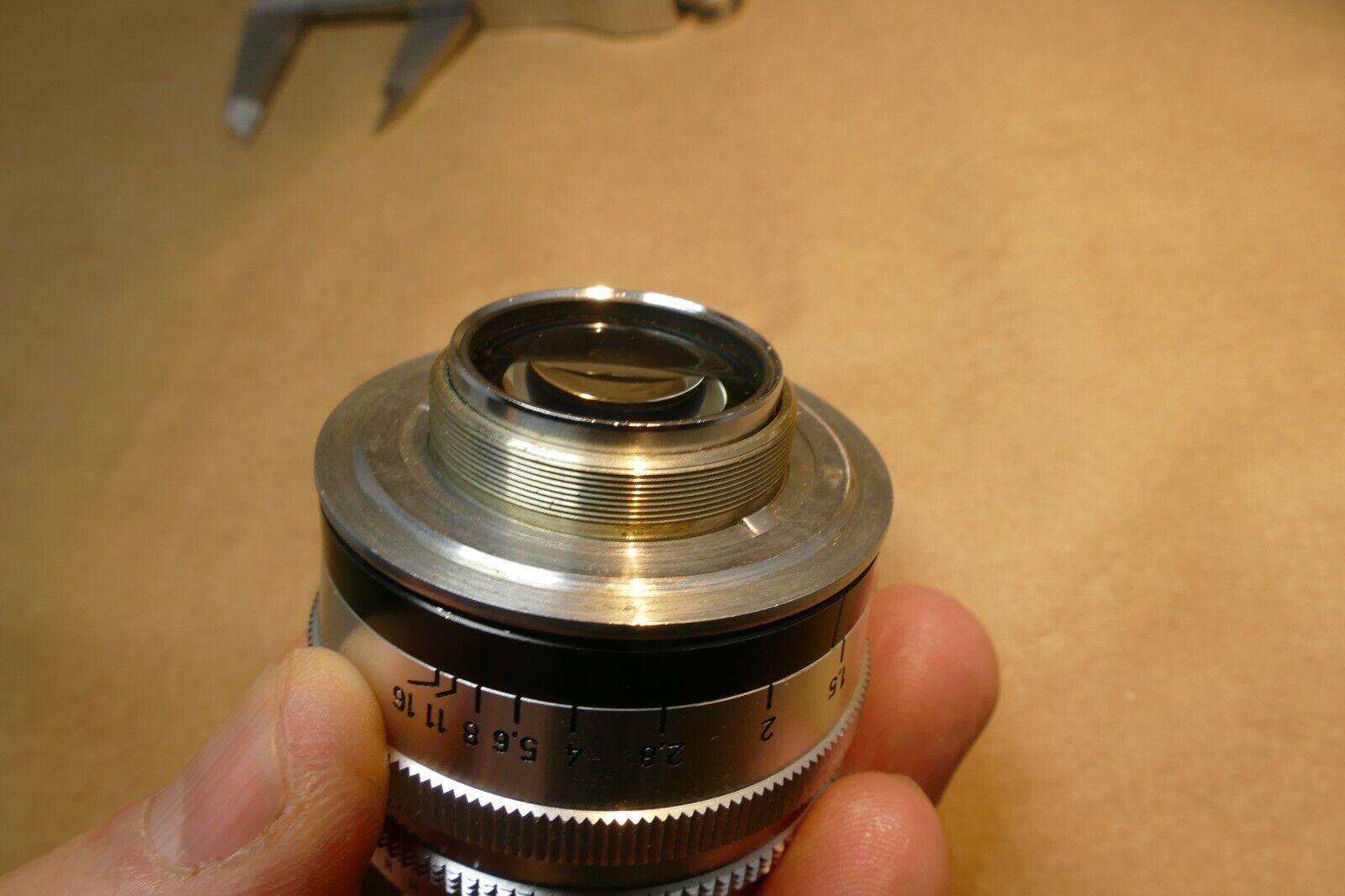 Voigtlander Prominent  mount lens adapter to 30mm Threaded screw Microscope