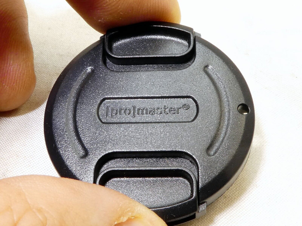 PROMASTER 40.5mm Lens Front Cap  snap on type black