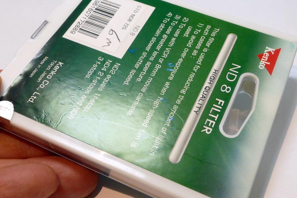 Kenko ND 8  72mm Filter NDX8 3 F Stops  - new