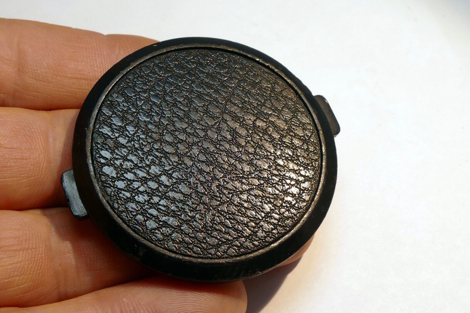 Front 49mm Lens cap snap on type  made in Hong Kong