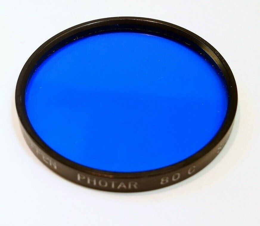 Tiffen Photar 80 C Blue Cooling series 6 VI drop in type Lens Filter
