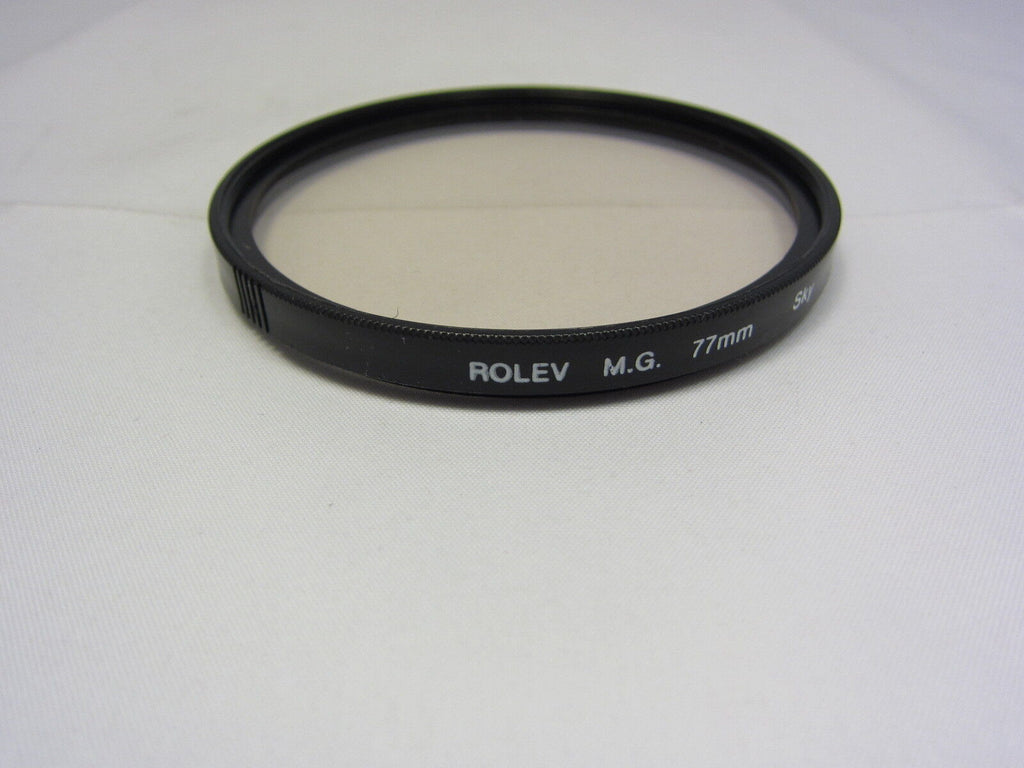Used ROLEV M.G. 77mm SKY Lens Filter (Tiny 1mm Scratch) 6408043