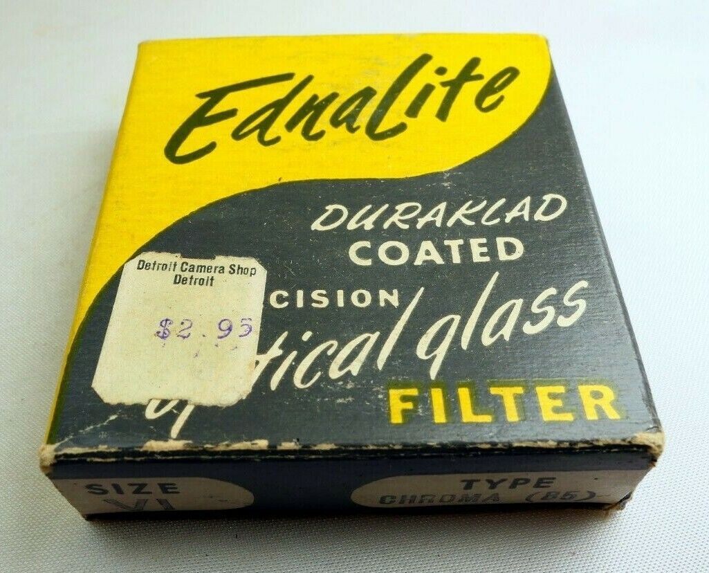 Ednalite Duraklad 85 Chrome warming Filter lens series 6 drop in 41.5mm