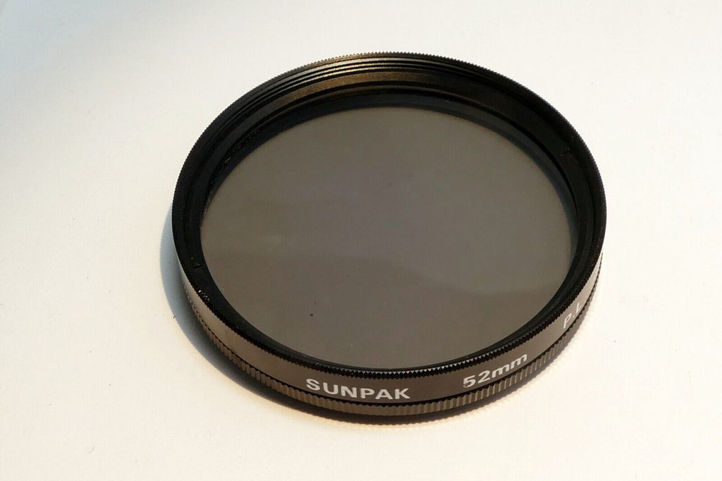 Sunpak  52mm Lens Filter PL Polar Polarizer