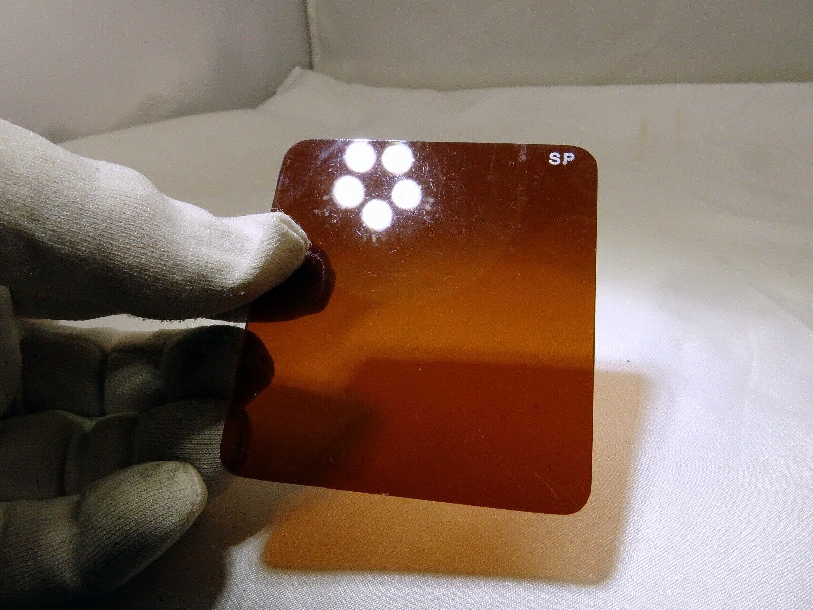 SP 26X29mm Square Sepia Lens Filter