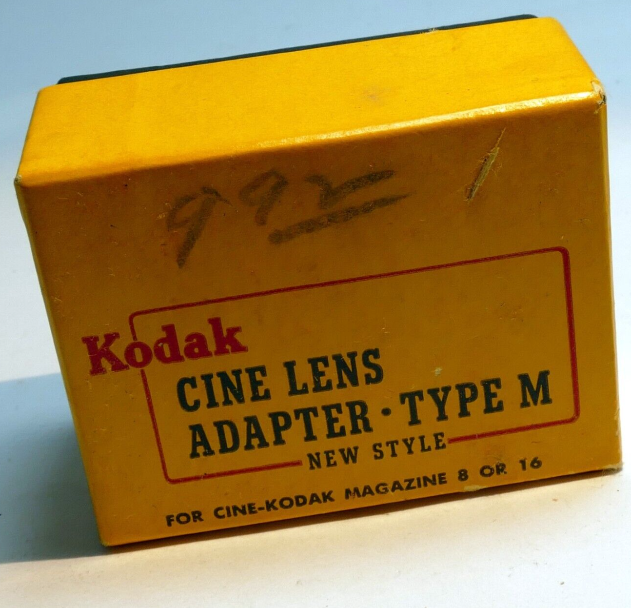 Empty Box from Kodak cine lens adapter - type M