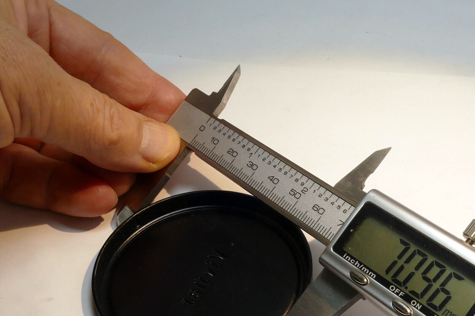 66mm Vivitar Metal Front lens Cap slip on type vintage