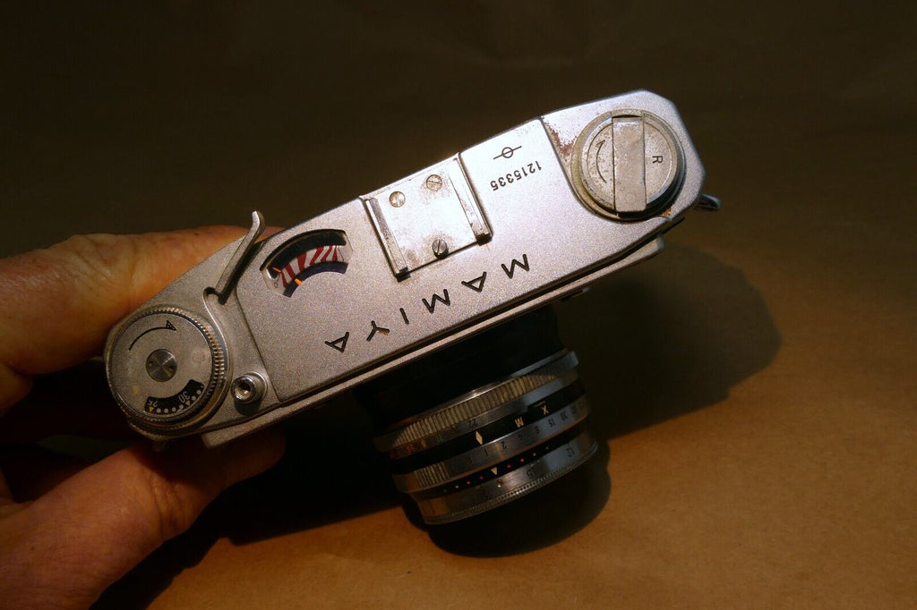 Mamiya Ruby Standard Rangefinder Camera 48mm f2.8 T Sekor Lens 35mm 1962
