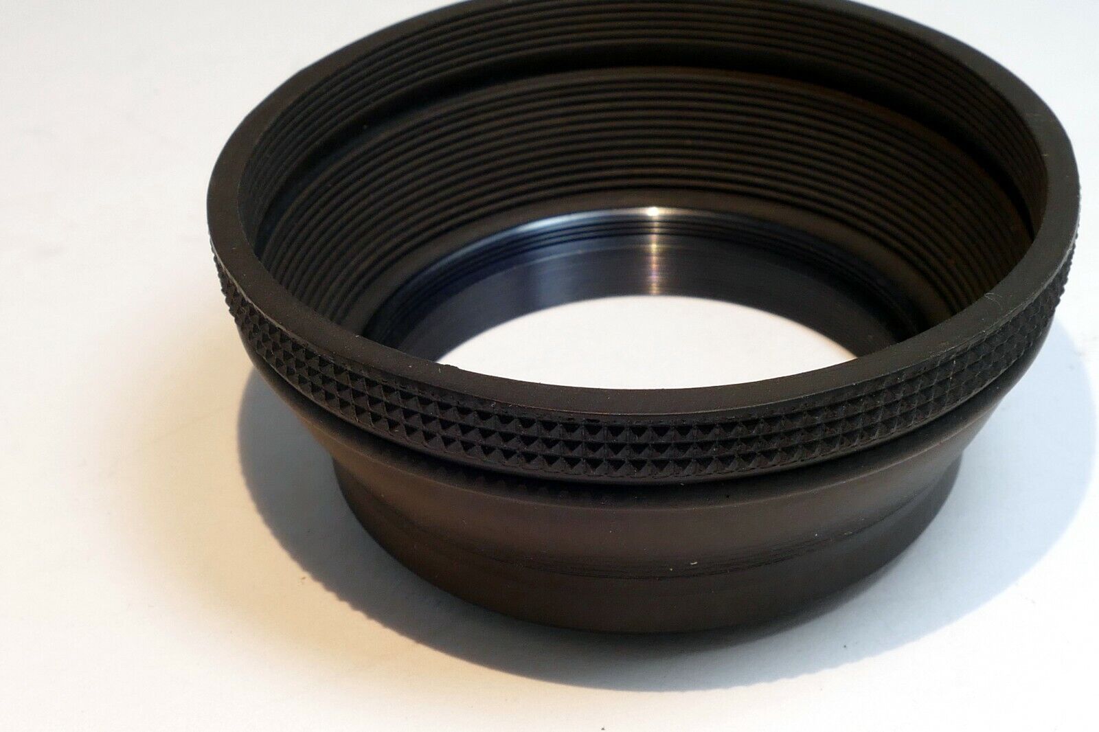 55mm Rubber Hood shade telephoto  collapsible double threaded
