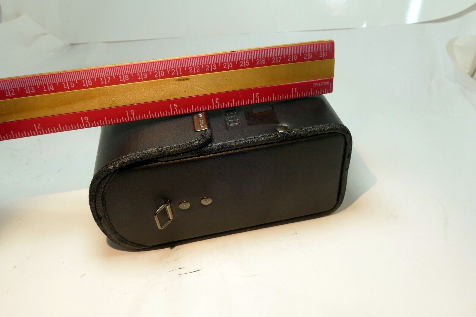 Tamron L-13 Hard Case for Adaptall 90mm f2.8 Macro lens  vintage