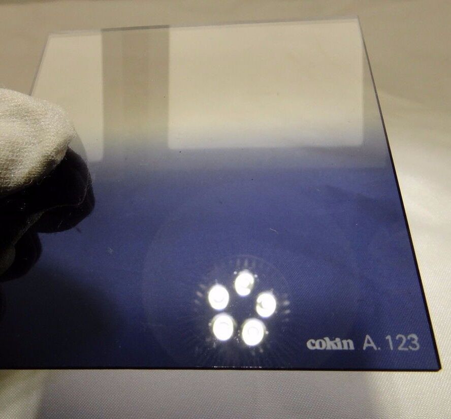 Cokin A 123 Gradual Blue B2 Full A123 Lens Filter - Free Whipping Worldwide