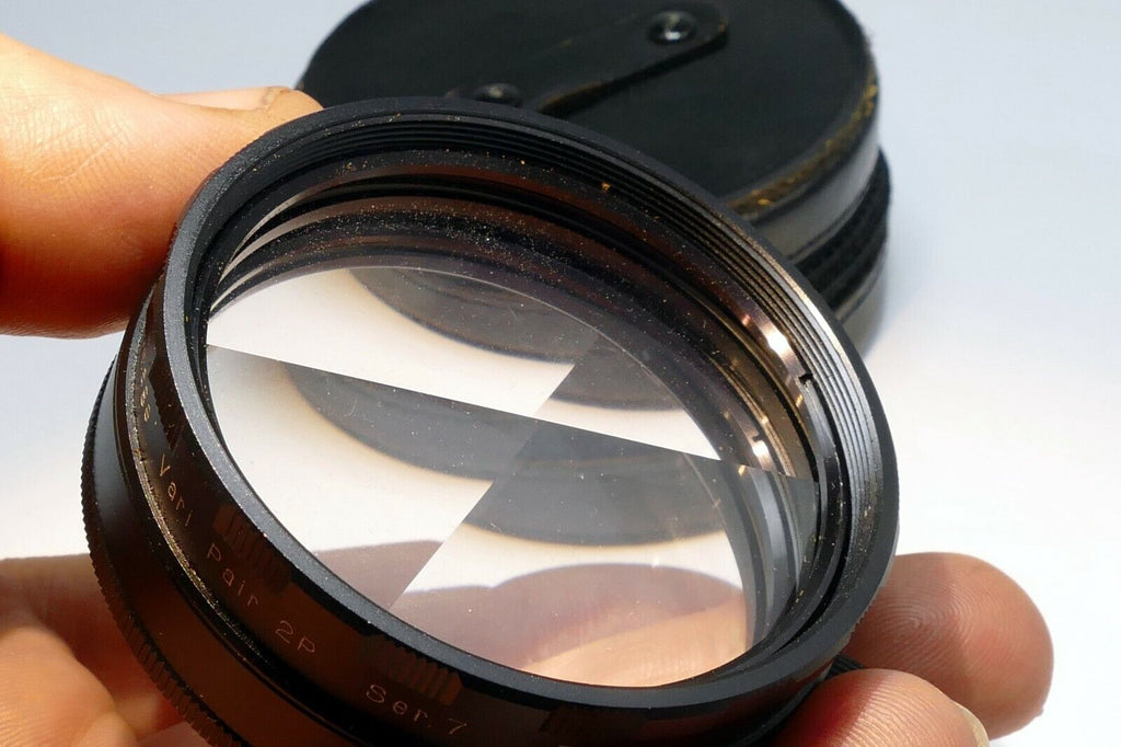 Spiralite Multi-Image Vari pair 2P Lens Filter threaded  mirage rotating