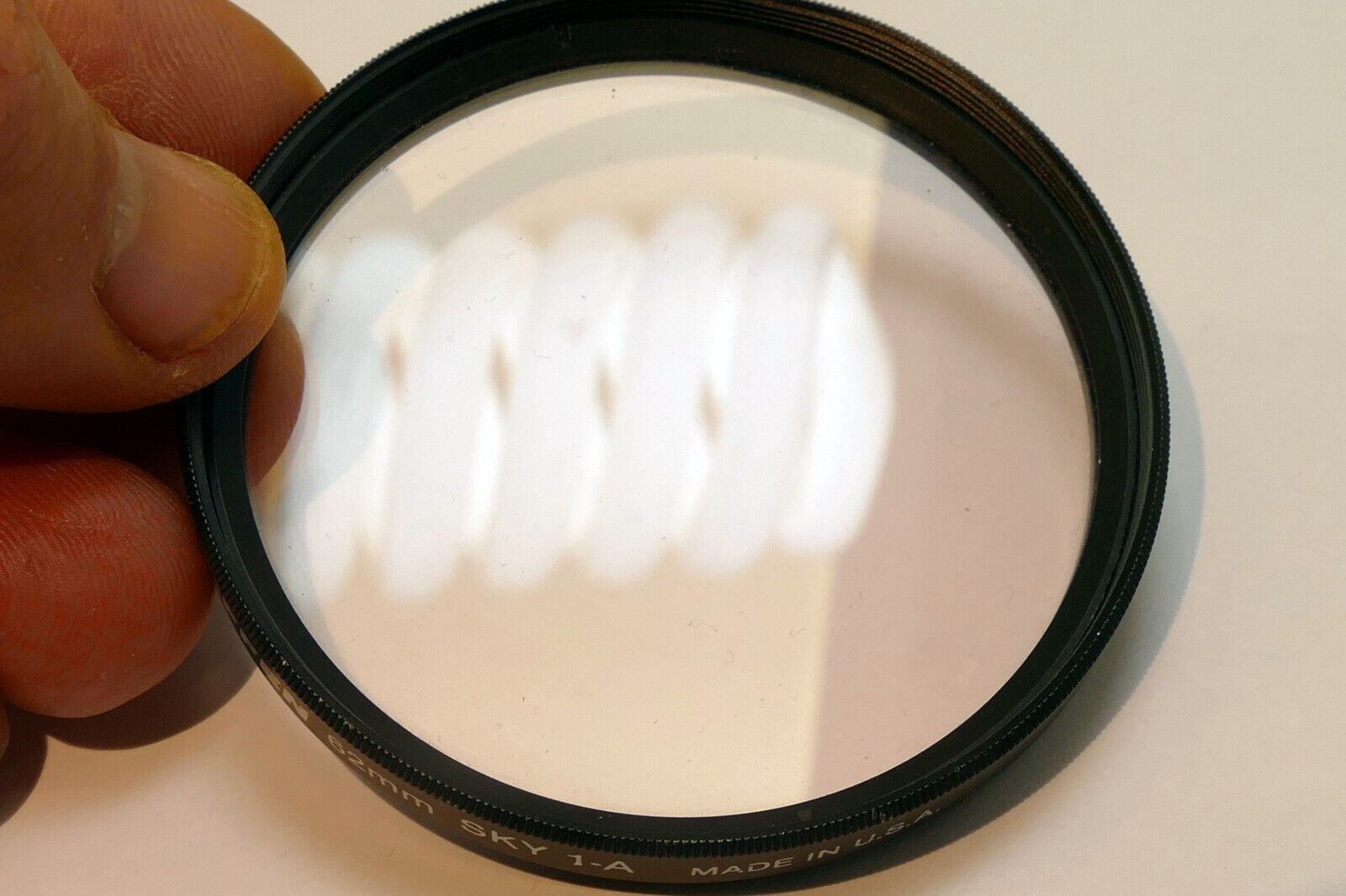 Tiffen 62mm Lens Filter Sky 1-A Skylight made in USA